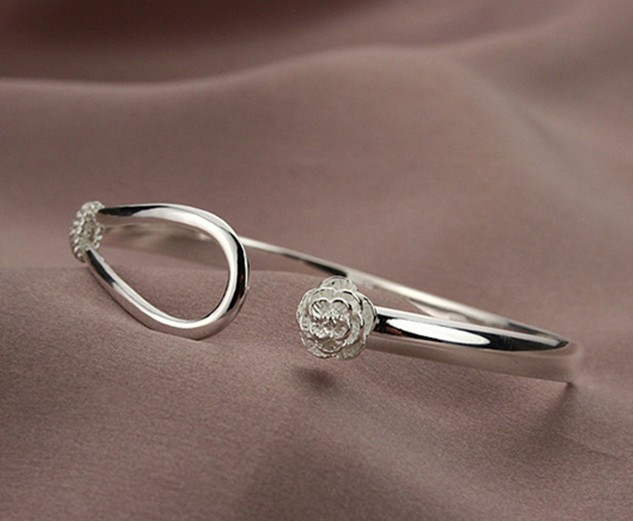 SS11034 S925 sterling silver romantic cherry bracelet